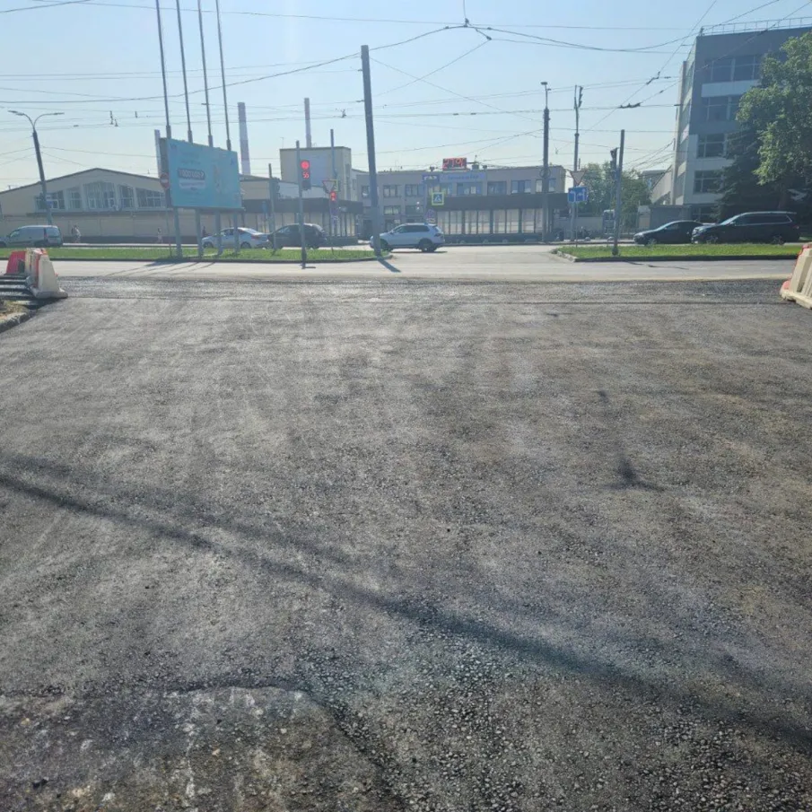 Для движения открыт участок на пересечении проспектов Ленина и Кирова